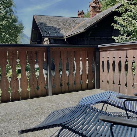 Design&Natur - Hochwertige Ferienwohnung "Sundowner" In Alter Villa Grünau im Almtal Exteriér fotografie