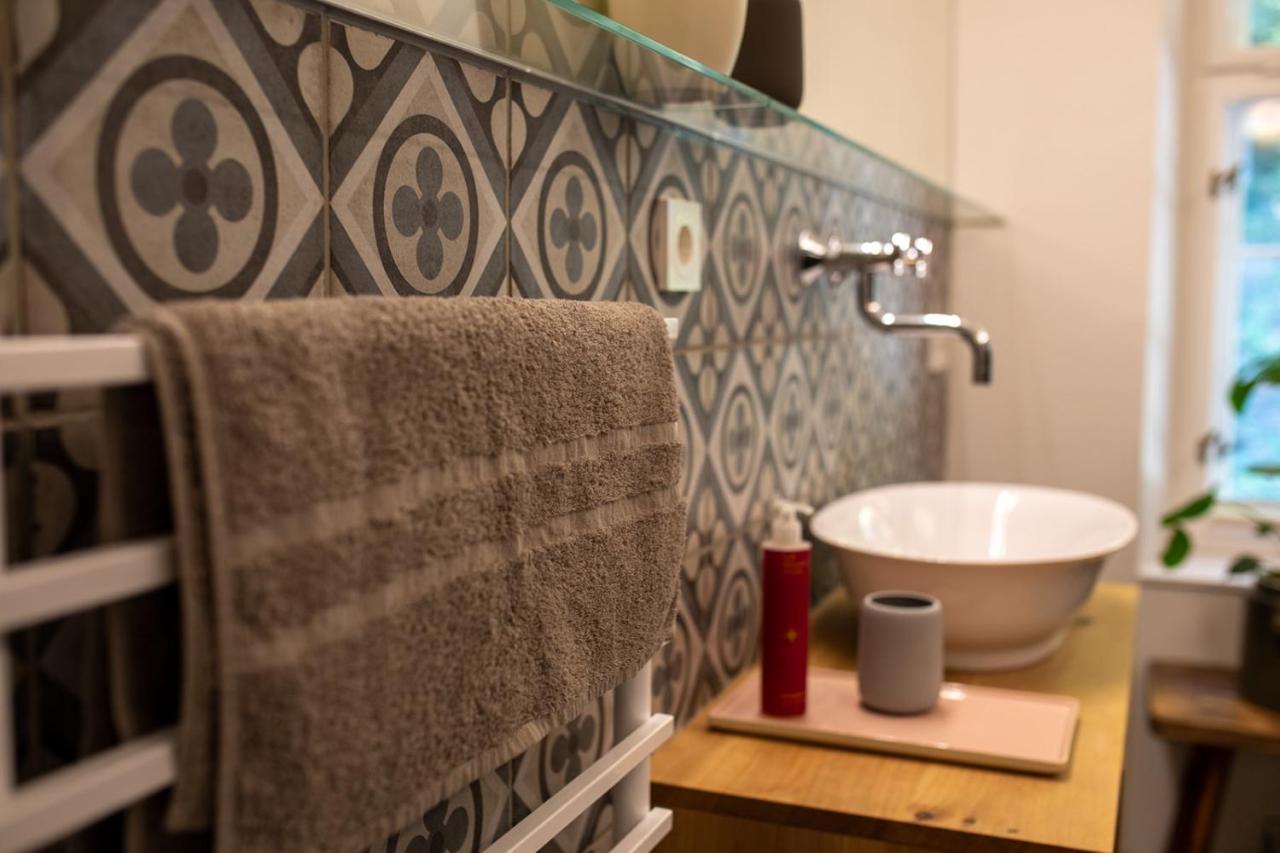 Design&Natur - Hochwertige Ferienwohnung "Sundowner" In Alter Villa Grünau im Almtal Exteriér fotografie